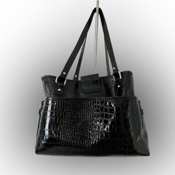 Liz Claiborne Black Tote Bag - Picture 2 of 5